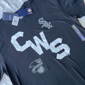 MLB Chicago White Sox Fanatics Black T Shirt Size XL Unisex New w Tags